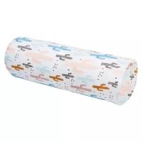 Подушка ортопедическая (Валик) с лузгой гречихи AMARO HOME Nature Roll (Техас)