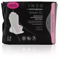 Прокладки INSO Anion O2 night 14 шт