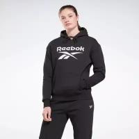 Толстовка/Reebok/H54748/RI BL FLEECE HOODIE/черный/2XS