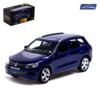 Машина металлическая VOLKSWAGEN TOUAREG, 1:43, цвет синий