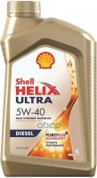 Масло моторное Shell Helix Ultra Diesel 5W-40 Синтетическое 1 литр