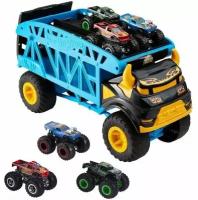 Грузовик автовоз монстр трак Hot Wheels Trucks Monster Transporter