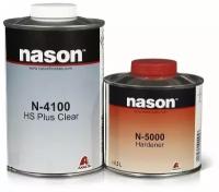 Лак Nason 4100 HS Plus Clear 1L+0,5L (комплект)