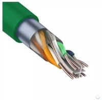 Rexant (01-0172) Кабель F/UTP, CAT 6, нг(А)-HFLTx 4х2х0,575 мм, 23AWG, внутренний, зеленый Rexant