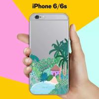 Силиконовый чехол на Apple iPhone 6/6s Домик / для Эпл Айфон 6/6с