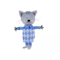Мягкая игрушка Мульти-Пульти Три кота Нудик, 16 см, серый/голубой