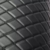 DreamCar Technology Экокожа стеганная для авто чехлов салона мебели Черная Бабочка Черный 7мм 1.4м х 0.5п. м