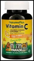 NaturesPlus Animal Parade Vitamin C таб. жев., 19 г, 90 шт., апельсин