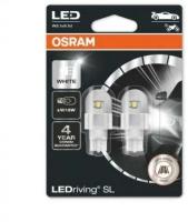 Лампа W16W 12V 2,1W LEDriving, 2шт. блистер OSRAM 921DWP02B