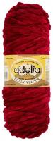 Пряжа Adelia DOLLY VELOUR (21), красный, 5 шт. по 100 г