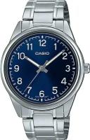 Наручные часы CASIO Collection MTP-V005D-2B4, синий, серебряный