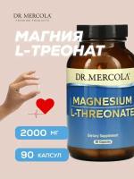 Dr. Mercola, L-треонат магния,90 капсул