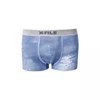 Трусы X-File Boxer DENIM, jeans (синий), 6-XXL