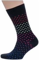 Мужские носки Grinston socks (PINGONS) черные