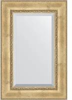 Зеркало Evoform Exclusive 620x920 с фацетом, в багетной раме 120мм, состаренное серебро с орнаментом BY 3428