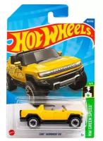 Базовая машинка Hot Wheels GMC HUMMER EV, желтая, Хот Вилс Mattel арт. 5785/HCT03