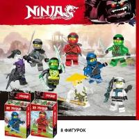 815 Конструктор minifigures Ninjago, минифигурки Ниндзяго 8 шт