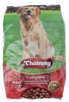 Сухой корм Chammy для собак крупных пород, говядина, 12 кг 4129197