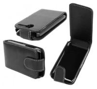 Кожаный чехол для HTC HD Mini Clever Case (Черный)