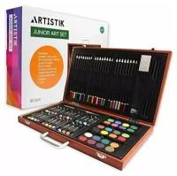 Набор Artistik Wooden Art Set - (80 шт) Deluxe Art