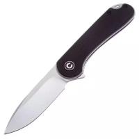 Нож складной Civivi C907D Elementum, Satin Finished D2, Black Ebony Wood Handle