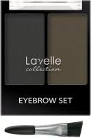 LAVELLE COLLECTION Набор для макияжа бровей, 3.5 г, 01 графитовый