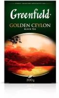 Greenfield чай черный листовой Golden Ceylon 200г