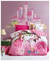Cotton Box Детское Постельное белье Princess цвет: розовый (160х220 см)