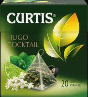 Чай зеленый Curtis Hugo cocktail в пирамидках, 20 пак