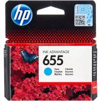 Картридж HP 655 Blue/Синий