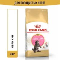 Сухой корм для котят Royal Canin Kitten Maine Coon 4 кг