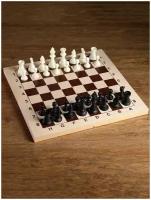 Фигуры шахматные пластиковые (король h=9 см, пешка 4.1 см)