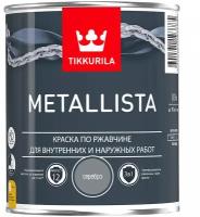 Краска для металла по ржавчине 3в1 Metallista TIKKURILA 0,9 л серебряная