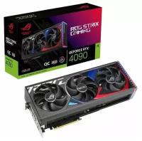 Видеокарта Asus Rog-strix-rtx4090-24G-gaming /RTX4090, HDMI*2, DP*3,24G, D6X (90YV0ID1-M0NA00)