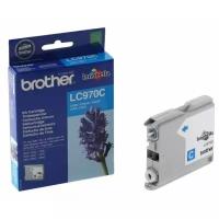 Картридж Brother LC-970C, 300 стр, голубой