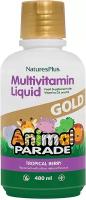 тропическая ягода NaturesPlus Children's Animal Parade Gold Multivitamin Liquid 473 мл (NaturesPlus)