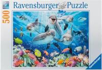 Пазл Ravensburger Дельфины (14710), 500 дет