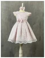 Платье нарядное для девочки (Размер: 122), арт. 3408, цвет Розовый