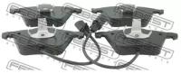 Колодки передние AUDI A6 AVANT (4F5) 2005-2011 1701-8E2F, 17018E2F FEBEST 1701-8E2F