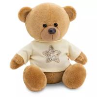Мягкая игрушка Orange Toys Медведь Топтыжкин коричневый Звезда, 17 см