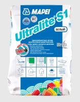 Клей для плитки Mapei Ultralite S1 белый 15 кг