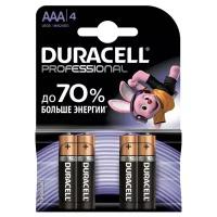 Батарейки Duracell Professional AAA (4 шт)