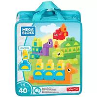 Конструктор Mega Bloks Building Basics DXH34 Найди форму, 40 дет