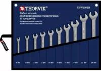 Набор ключей гаечных комбинированных трещоточных в сумке, 8-24 мм, 10 предметов Thorvik