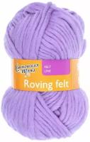 Пряжа Roving felt (Валя) 100% шерсть 50м/50гр (272 колокол.), 1шт