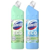 Domestos гель универсальный Eco свежесть леса, гель универсальный Eco свежесть моря, 2 шт