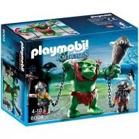 Набор с элементами конструктора Playmobil Knights 6004 Гигантский тролль и боевые гномы