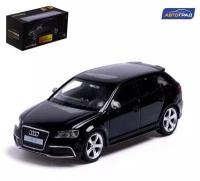 Машина металлическая AUDI RS3 SPORTBACK, 1:43, цвет чёрный