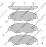 SANGSIN колодки тоpмозные KIA SPORTAGE 99-03 SP1118