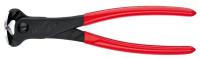 Кусачки торцевые KNIPEX KN-6801160 160 мм, фосфатированные, обливные ручки